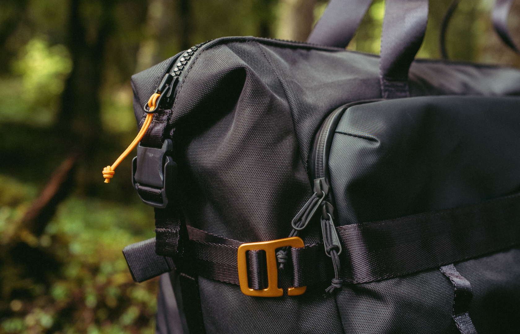 wet duffle bag.